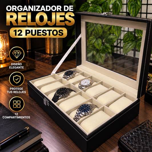 RELOJERO PREMIUM POR 12 PUESTOS